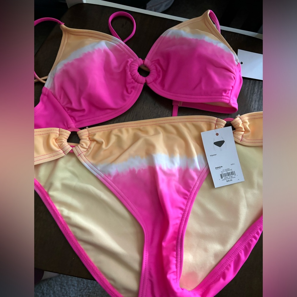 SO Pink and Orange Bikini